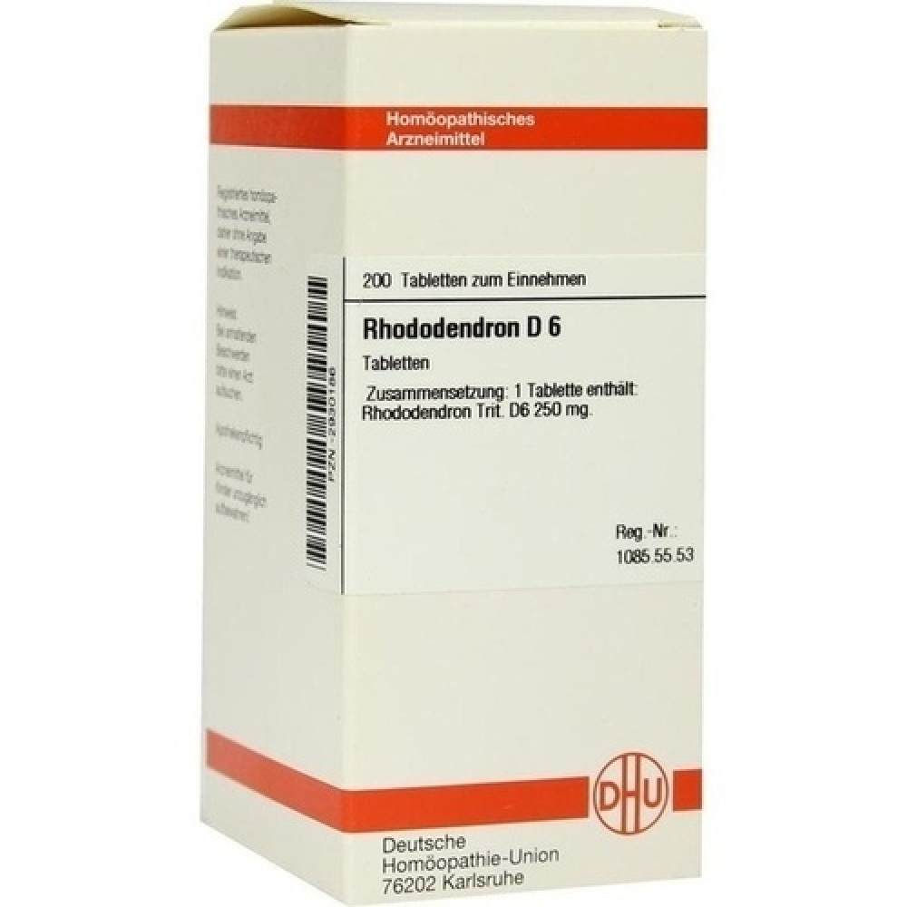 RHODODENDRON  D6 200 COMPRESSE