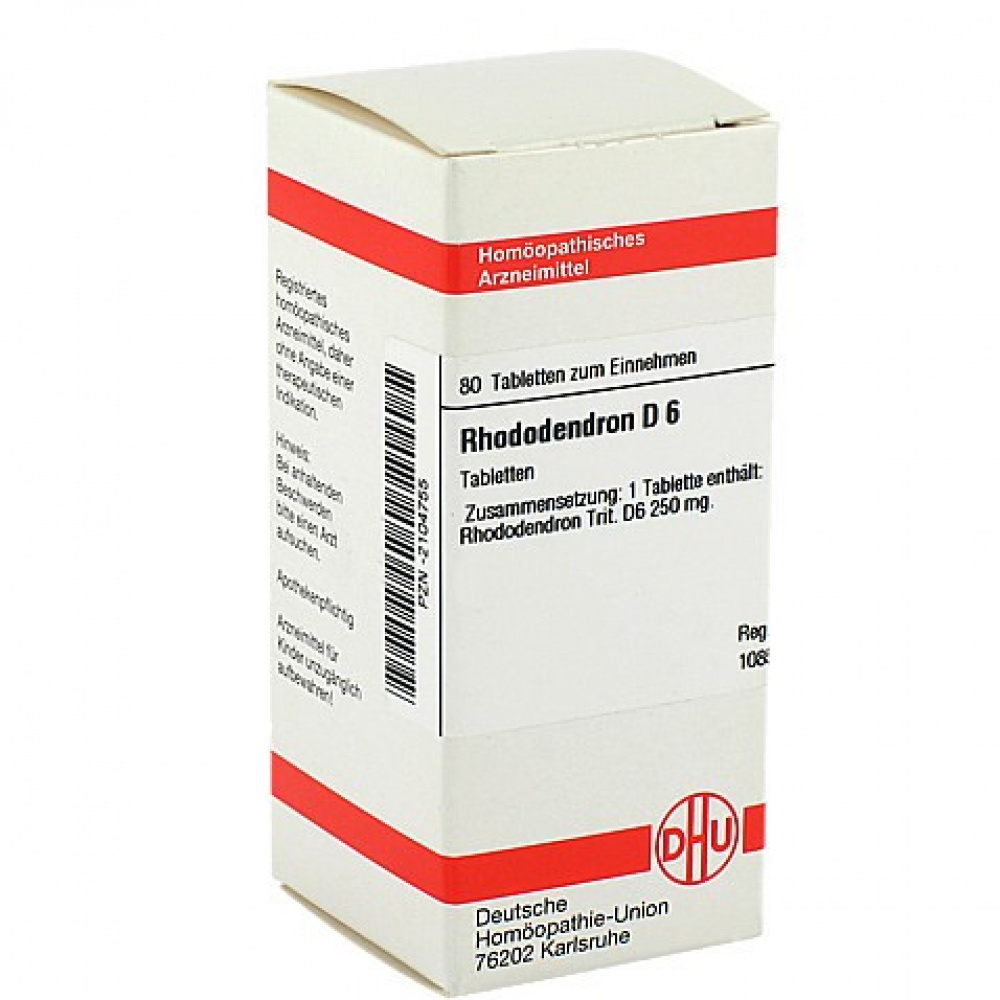 RHODODENDRON  D6 80 COMPRESSE