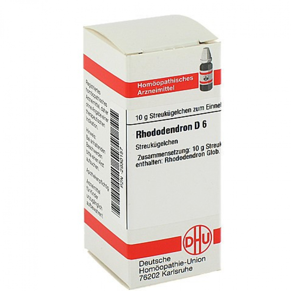 RHODODENDRON D6 GLOBULI 10 G