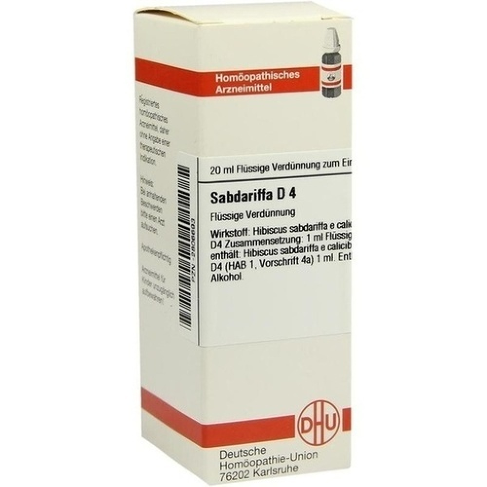 SABDARIFFA D4 DILUZIONE 20 ML