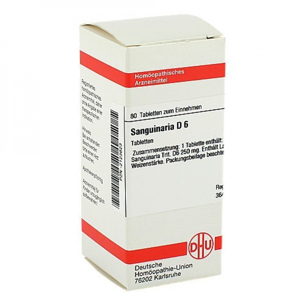 SANGUINARIA D6 80 COMPRESSE