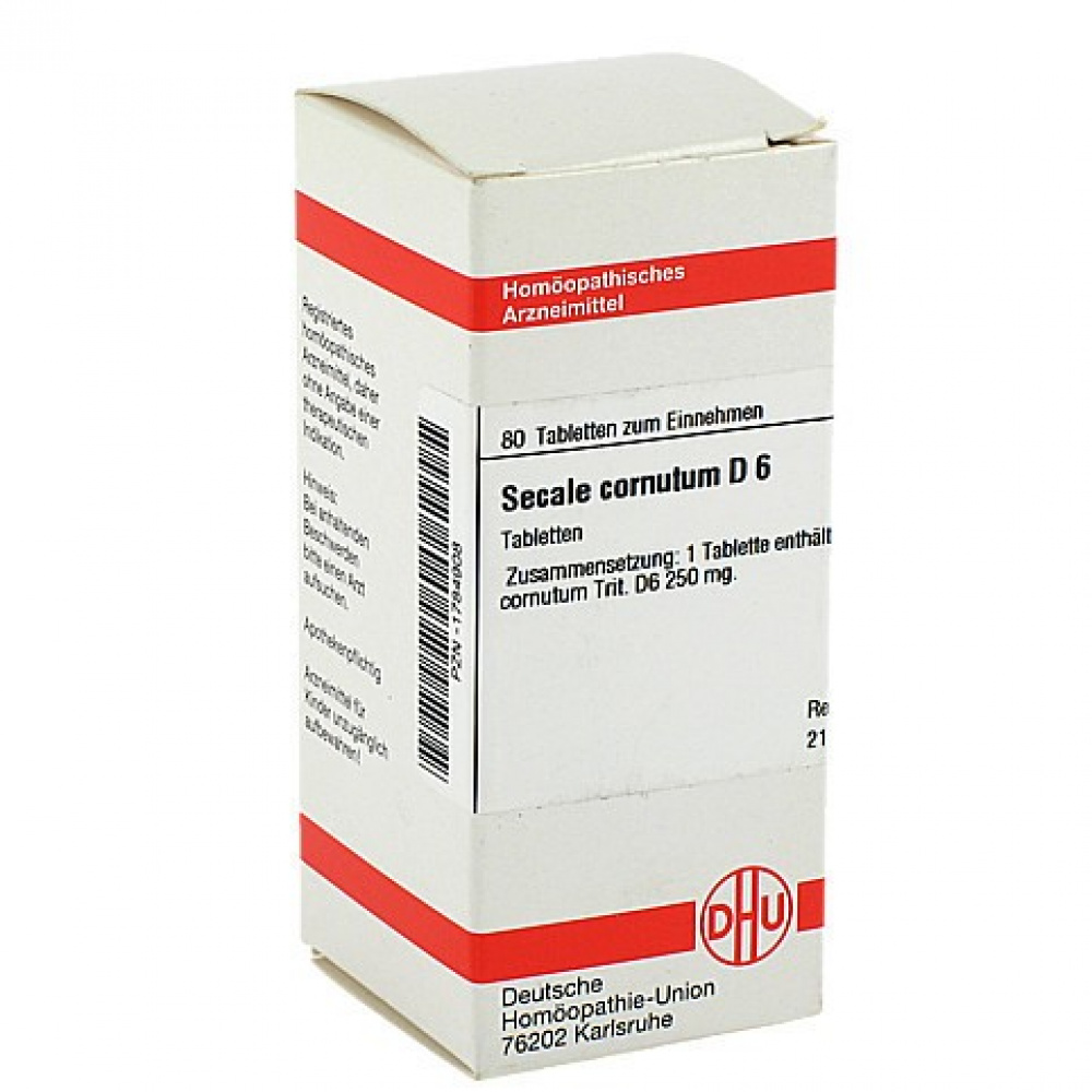SECALE CORNUTUM D6 80 COMPRESSE