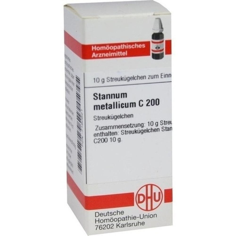 STANNUM METALLICUM C200 GLOBULI 10 G