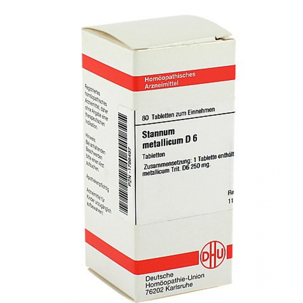 STANNUM METALLICUM D8 80 COMPRESSE