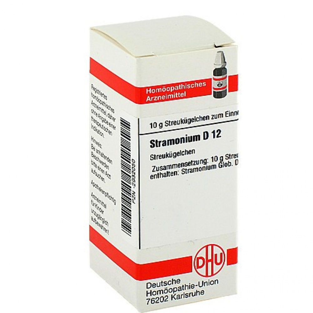 STRAMONIUM D12 GLOBULI 10 G