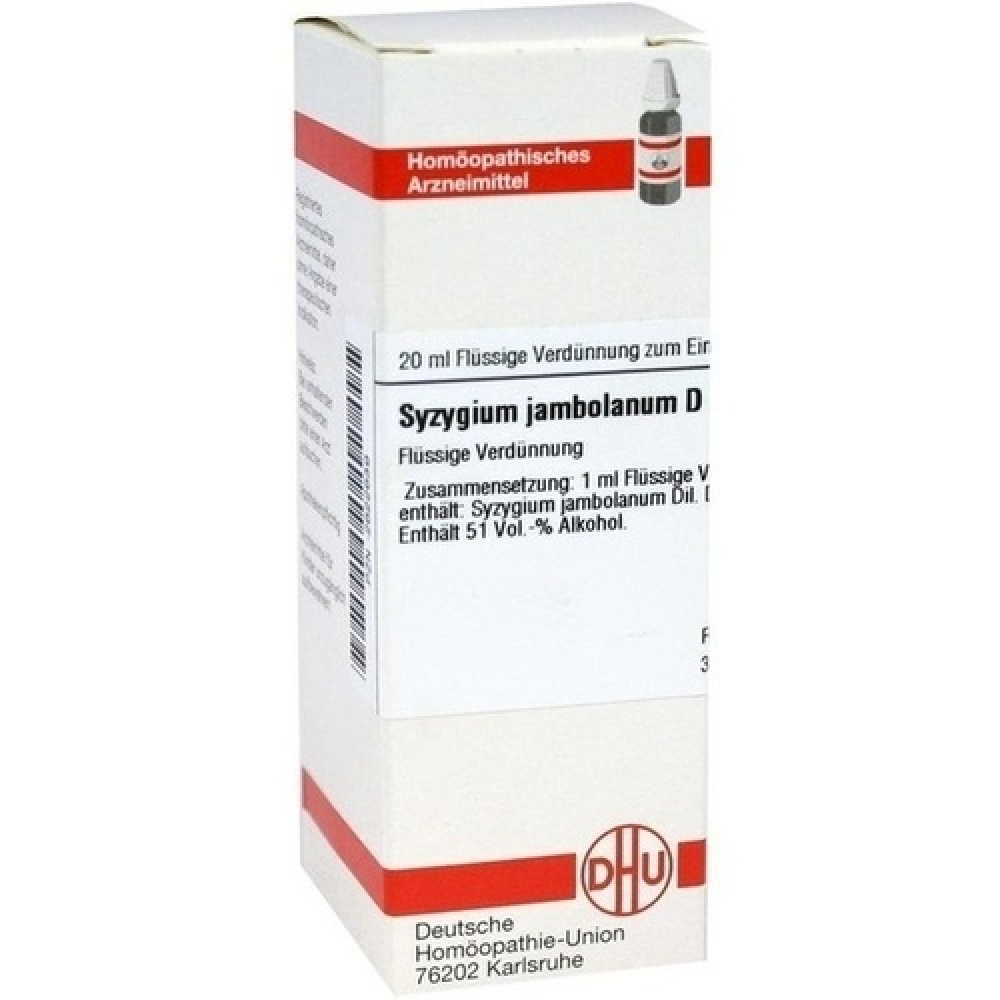 SYZYGIUM JAMBOLANUM D6 DILUIZIONE 20 ML