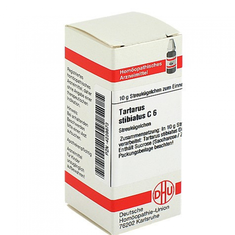 TARTARUS STIBIATUS C6 GLOBULI 10 G