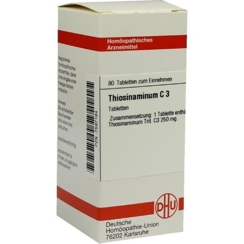 THIOSINAMINUM C3 80 COMPRESSE