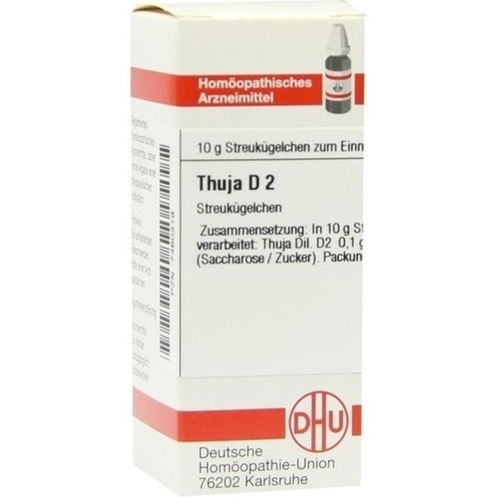 THUJA D2 GLOBULI 10 G
