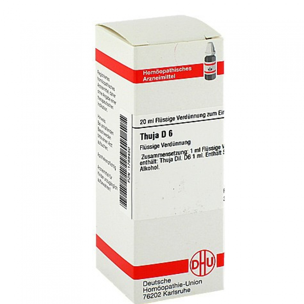 THUJA D6 DILUIZIONE 20 ML