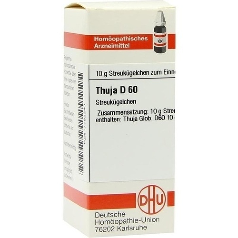 THUJA D60 GLOBULI 10 G