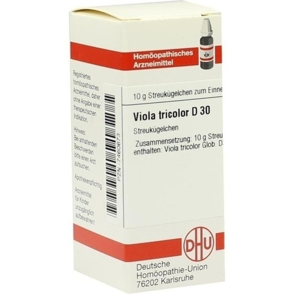 VIOLA TRICOLOR D30 GLOBULI 10 G