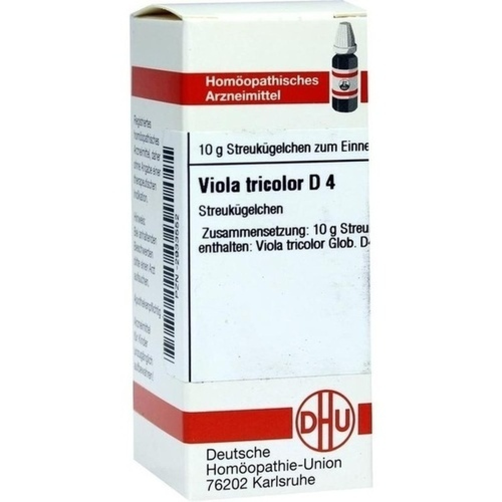 VIOLA TRICOLOR D4 GLOBULI 10 G