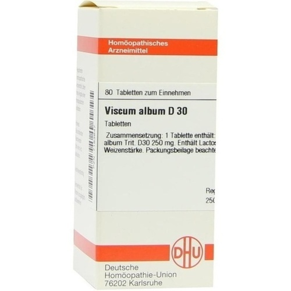 VISCUM ALBUM D30 DHU COMPRESSE CONFEZIONE DA 80