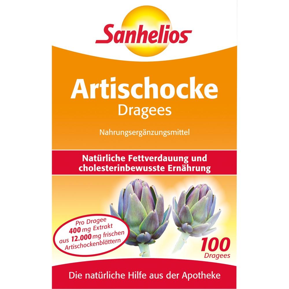 Sanhelios Artischocke Dragees 100 stk  (Confetti rivestiti al carciofo Sanhelios  100 pz)