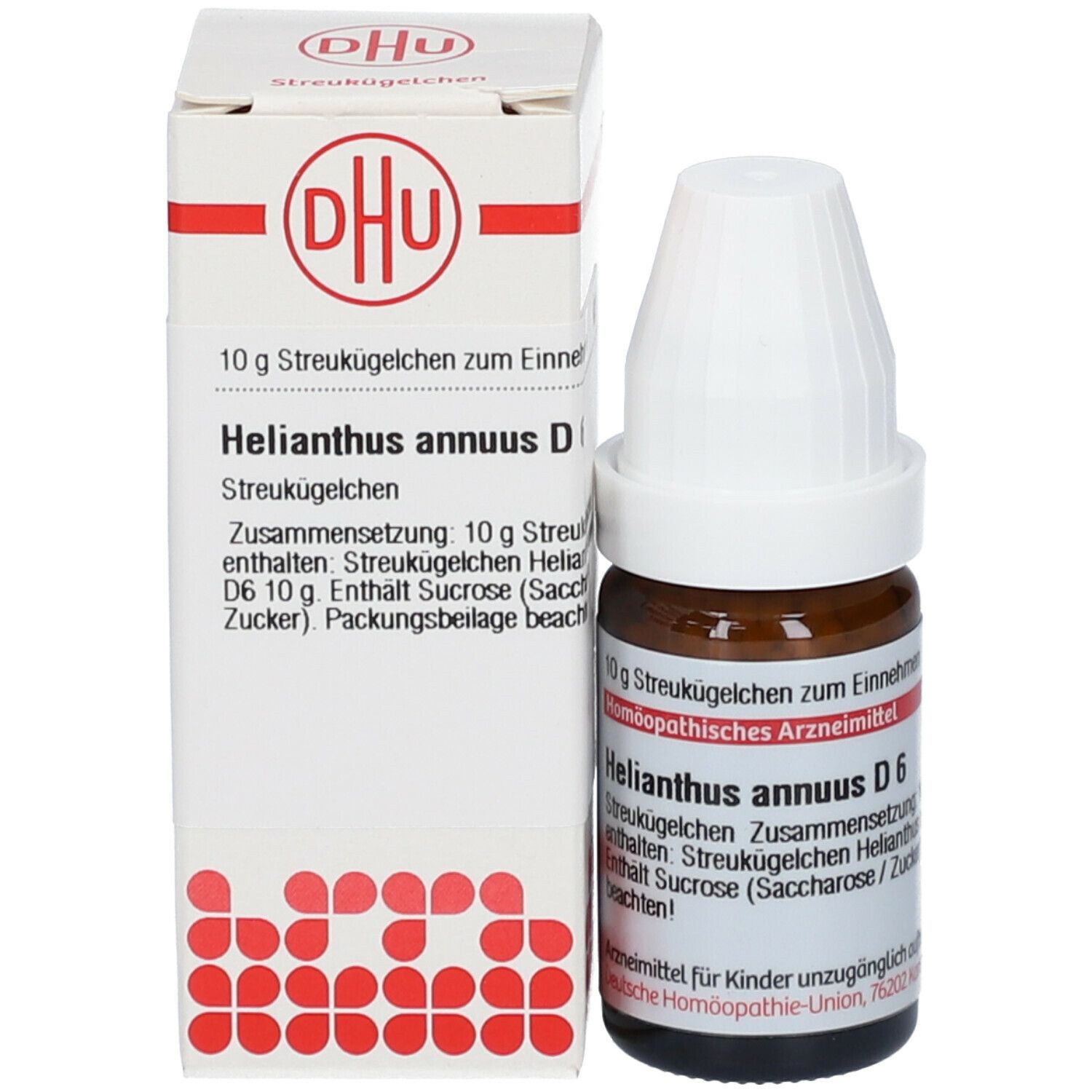 HELIANTHUS ANNUUS D6 GLOBULI 10 G