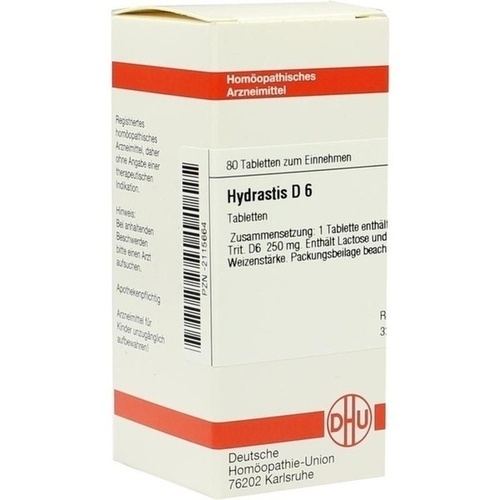 HYDRASTIS D6 80 COMPRESSE