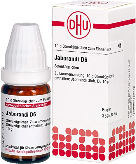 JABORANDI D6 GLOBULI 10 G