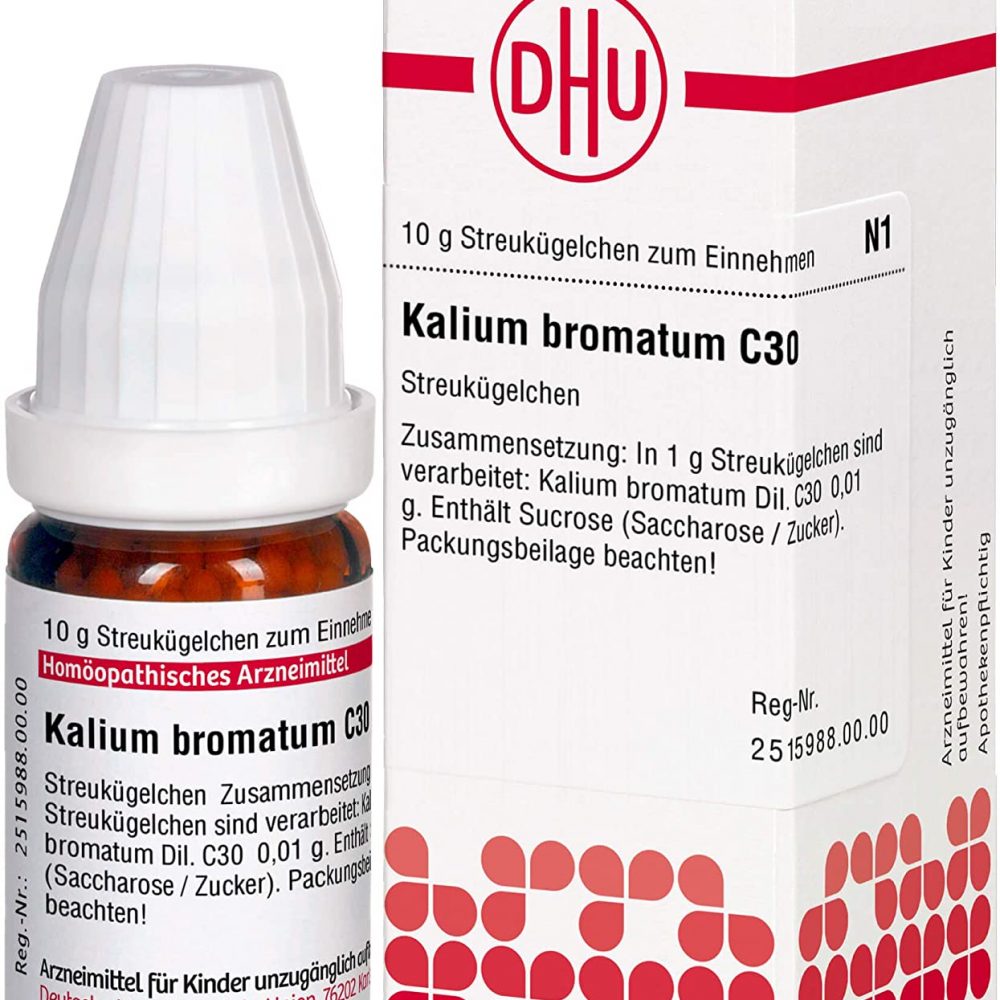 KALIUM BROMATUM C30 GLOBULI 10 G