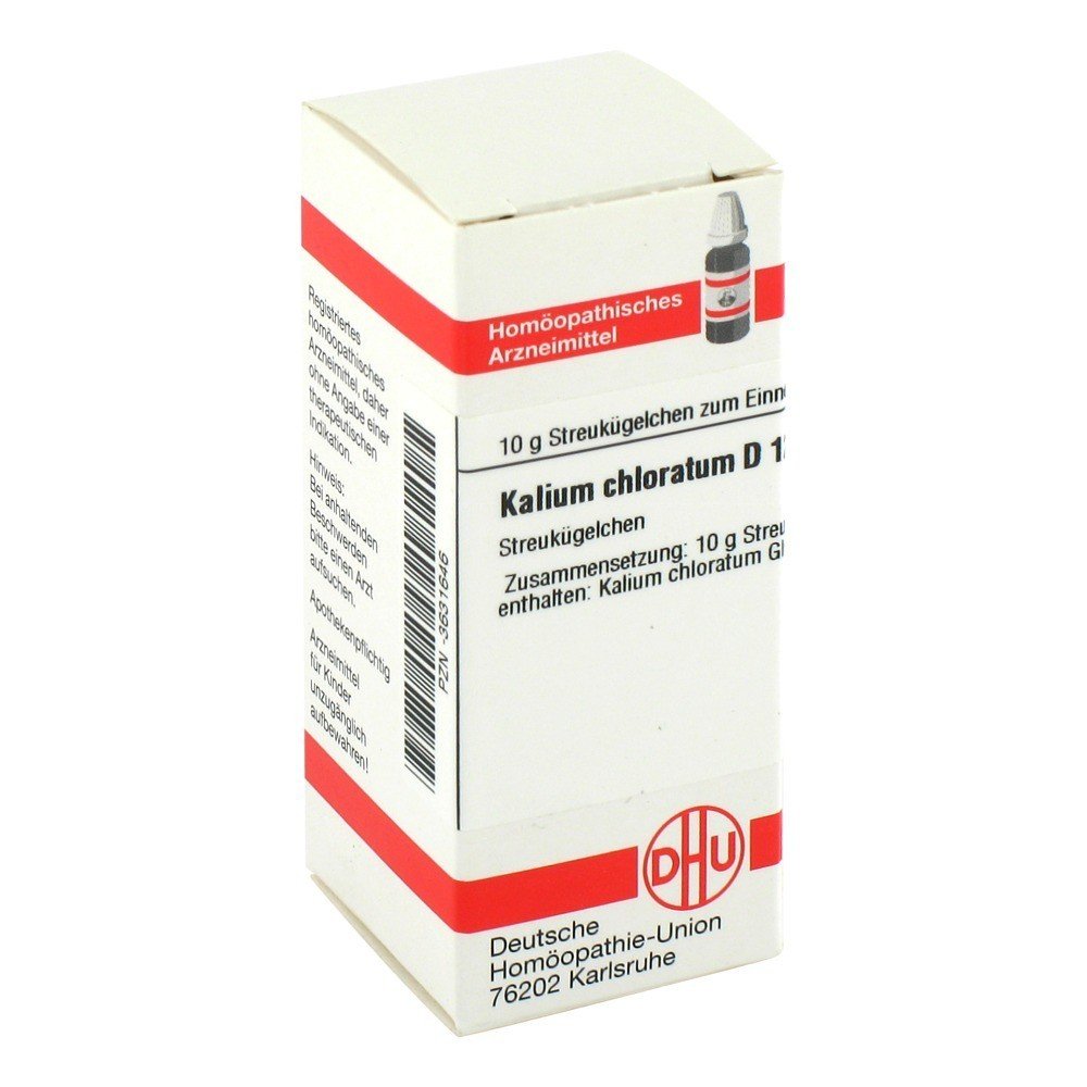 KALIUM CHLORATUM D12 GLOBULI 10 G