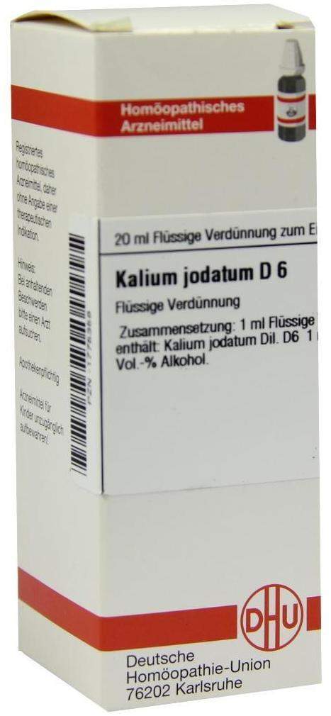 KALIUM JODATUM D6 DILUIZIONE 20 ML