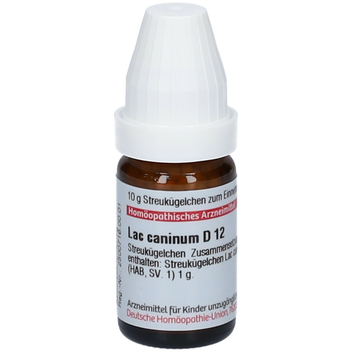 LAC CANINUM D12 GLOBULI 10 G