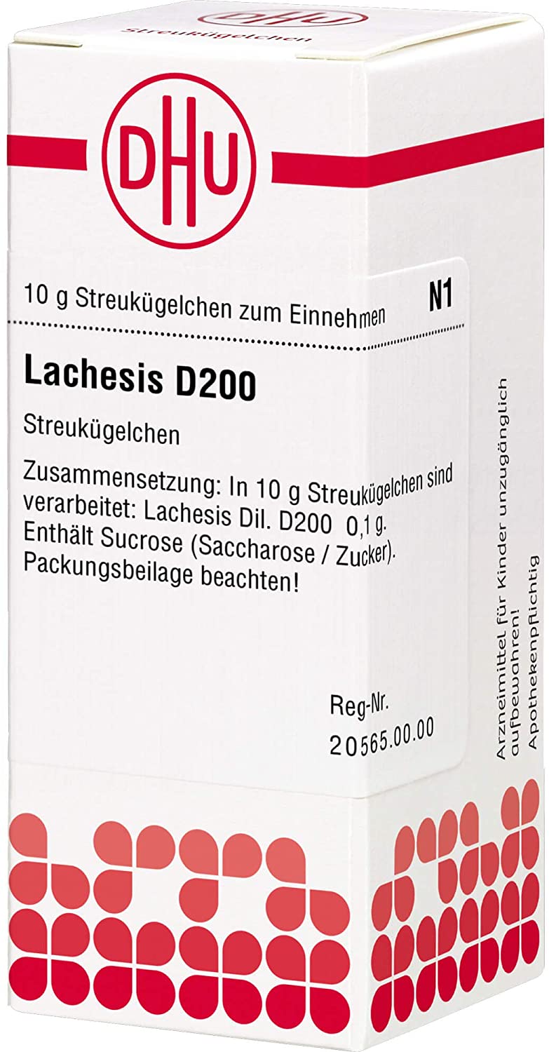 LACHESIS D200 GLOBULI 10 G