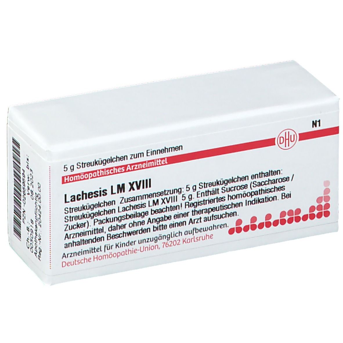 LACHESIS LM XVIII GLOBULI 5 G