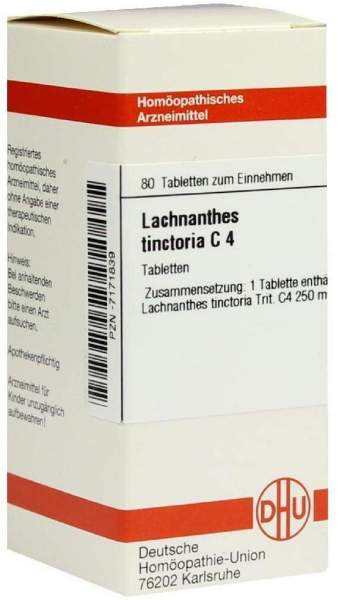 LACHNANTHES TINCTORIA C4 80 COMPRESSE