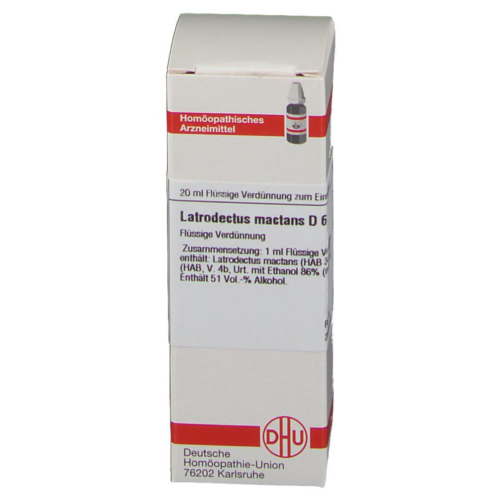 LATRODECTUS MACTANS D6 DILUIZIONE 20 ML