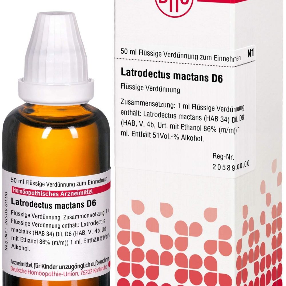 LATRODECTUS MACTANS D6 DILUIZIONE 50 ML
