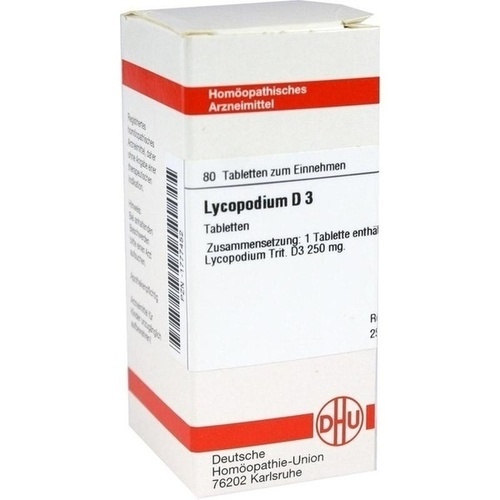 LYCOPODIUM D3 80 COMPRESSE
