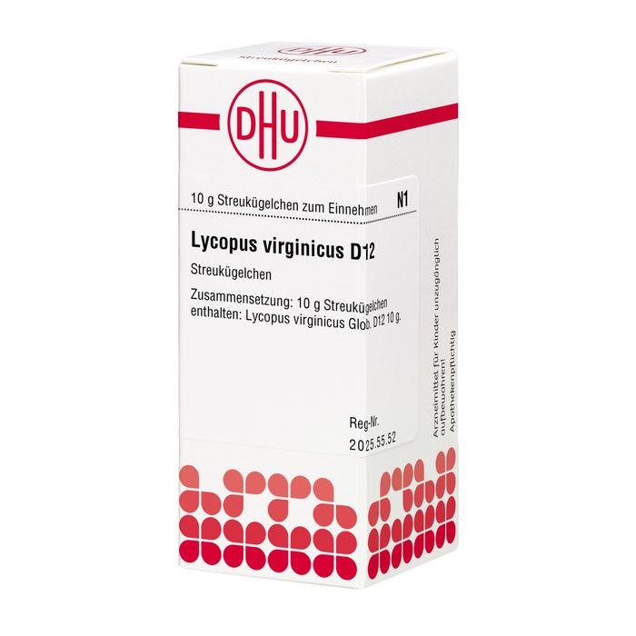 LYCOPUS VIRGINICUS D12 GLOBULI 10 G