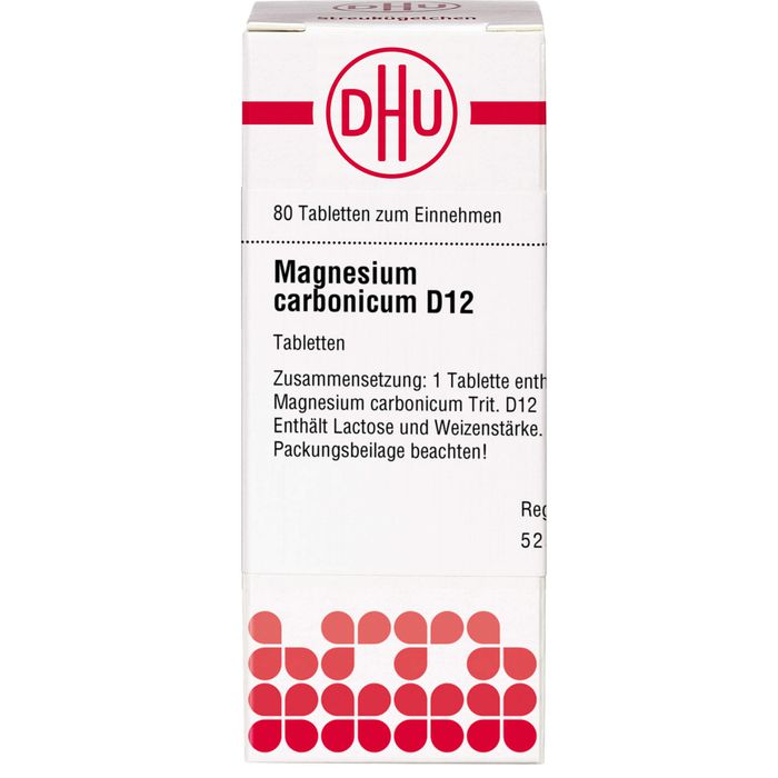 MAGNESIUM CARBONICUM D12 80 COMPRESSE