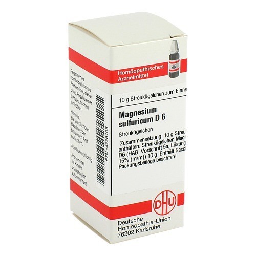 MAGNESIUM SULFURICUM D6 GLOBULI 10 G