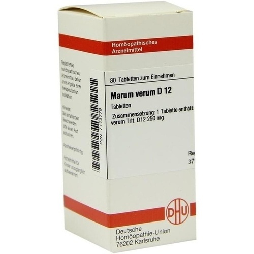 MARUM VERUM D12 80 COMPRESSE