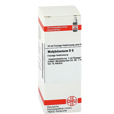 MOLYBDÄNUM D6 DILUIZIONE 20 ML