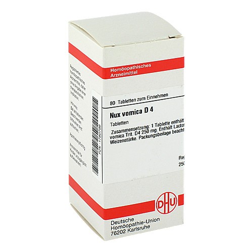 NUX VOMICA D4 80 COMPRESSE
