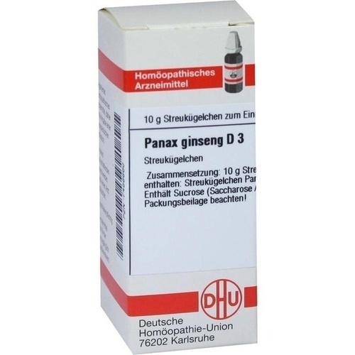 PANAX GINSENG D3 GLOBULI 10 G