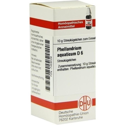 PHELLANDRIUM AQUATICUM D6 GLOBULI 10 G