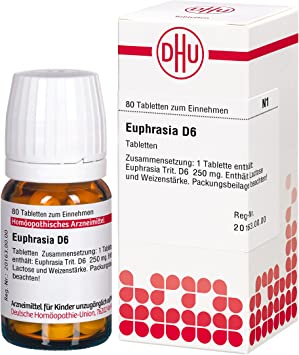 Euphrasia d6 80 compresse
