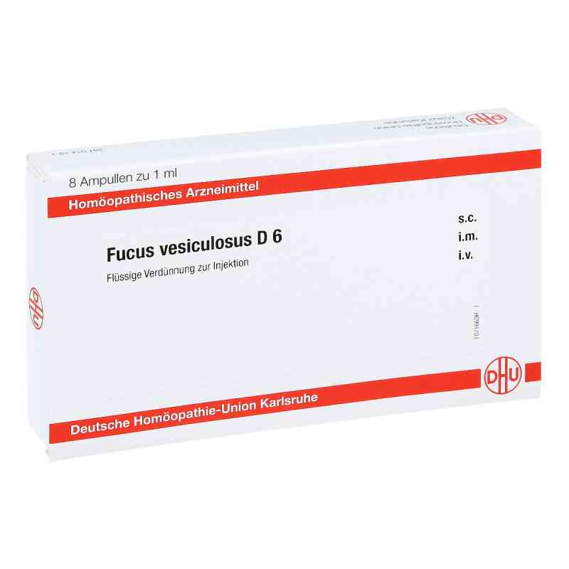 Fucus vesiculosus d6 8x1 ml fiale
