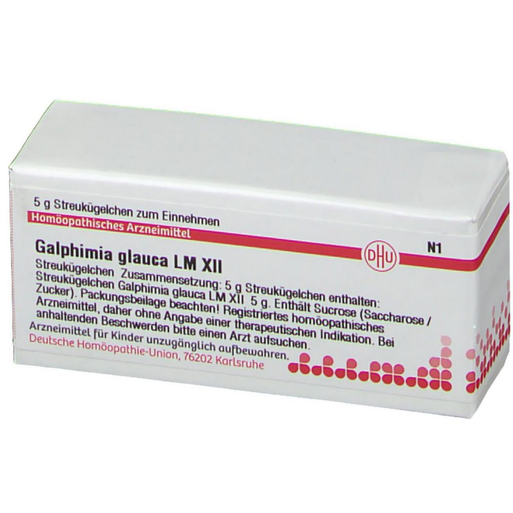 Galphimia glauca LM XII globuli 5 g