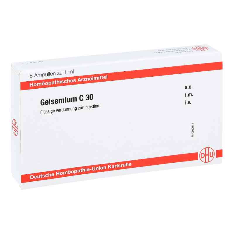 Gelsemium c30 8x1 ml fiale