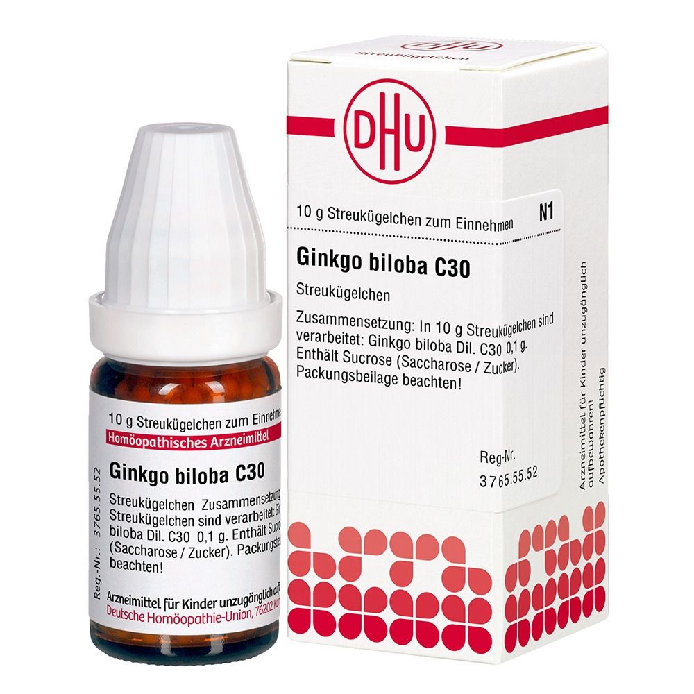 Ginkgo biloba c30 globuli 10 g