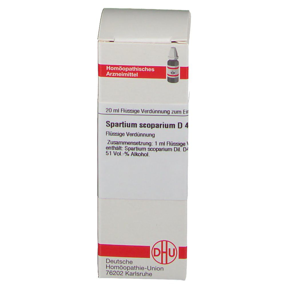 SPARTIUM SCOPARIUM D4 DILUIZIONE 20 ML