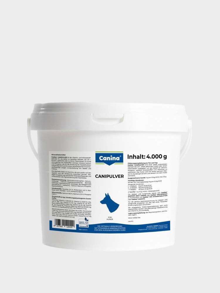 Canina Canipulver 4 kg polvere