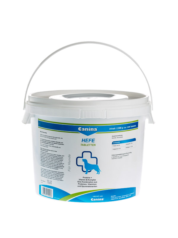 Canina Hefe 2500g in compresse