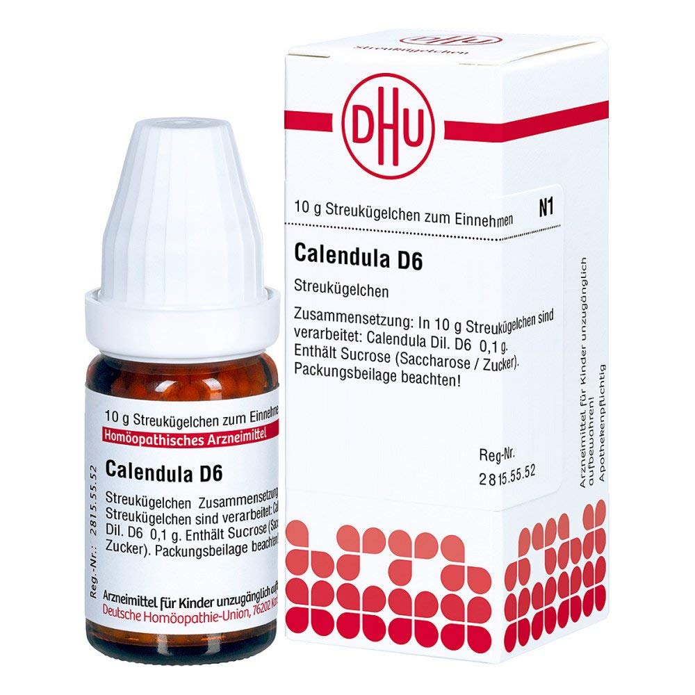 Calendula D6 DHU globuli confezione da 10 G