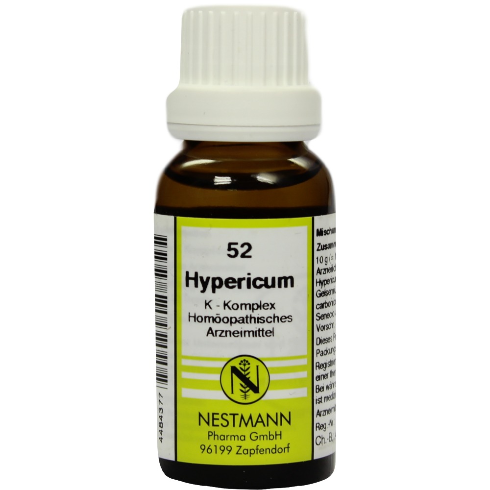 Hypericum K Komplex Numero 52 Dilution 20 ml